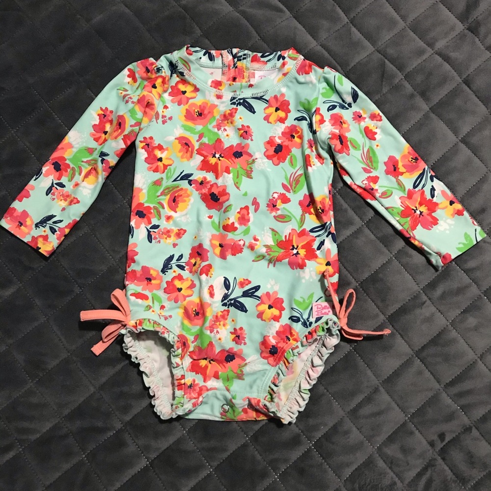 Rufflebutts baby girl swimsuit 12-18 months